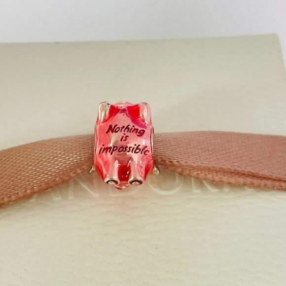 Pandora Flying Unicorn Pig Charm - Picture 5 of 5